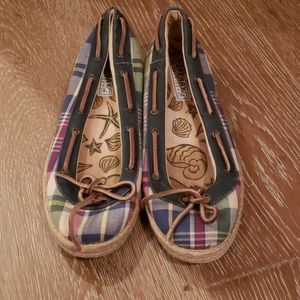 Sperry Shoes - Sperry plaid flats Sperry Shoes - Sperry plaid flats